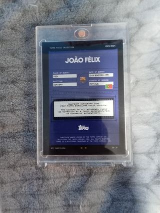  João Félix autógrafo original  Topps numerado 150