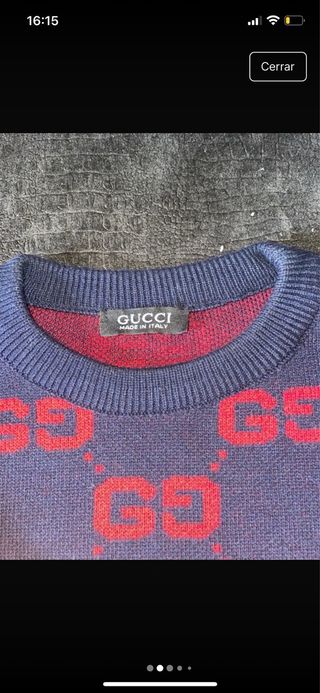 Suéter navideño GG