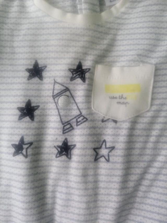 Conjunto bebé verano - camiseta y shorts