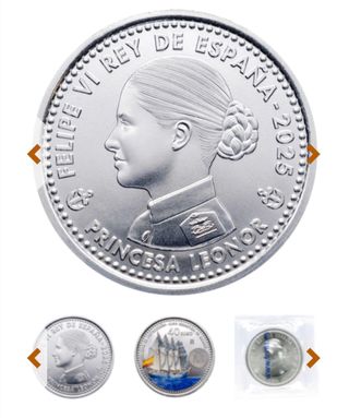 2025 Moneda 40€ Crucero Elcano