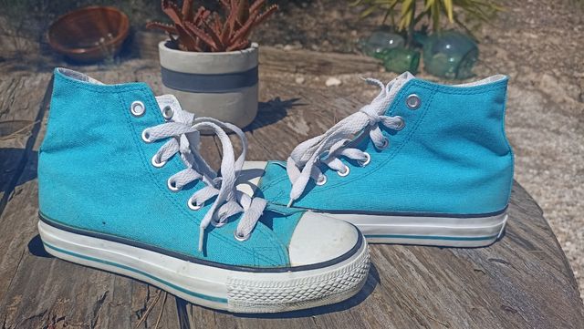 Zapatillas turquesa