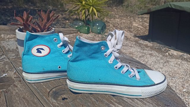 Zapatillas turquesa