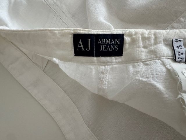 Falda larga Armani Jeans blanca XL