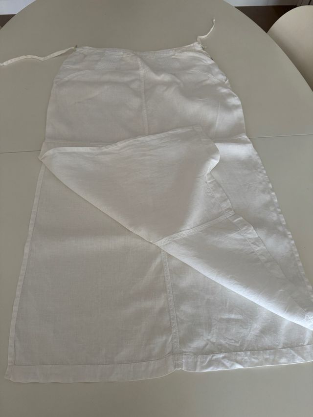 Falda larga Armani Jeans blanca XL