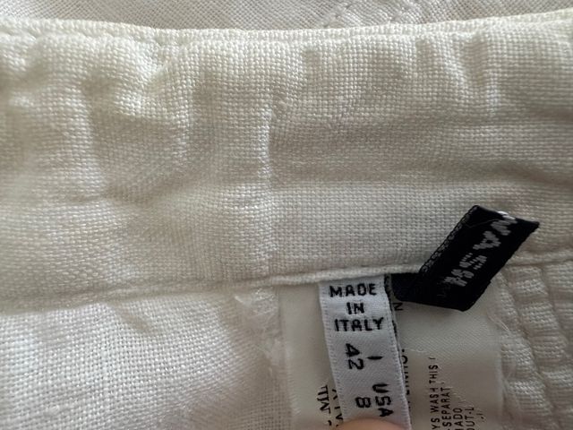 Falda larga Armani Jeans blanca XL