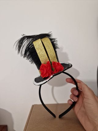 Disfraz baile IEFIEI rojo-negro M