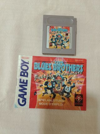 Juego Blues Brothers Game boy 