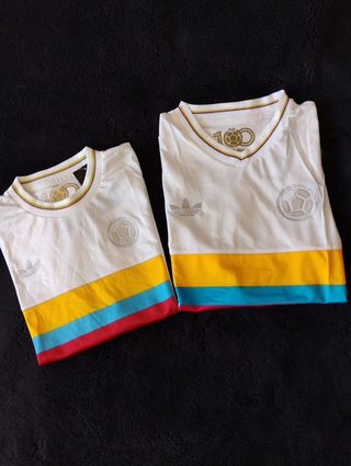 2 Camisetas Colombia Adidas - Oficiales