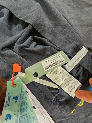 Felpa Off-White con stampa graffiti