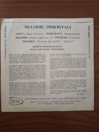 Vinile 33 giri - Melodie immortali