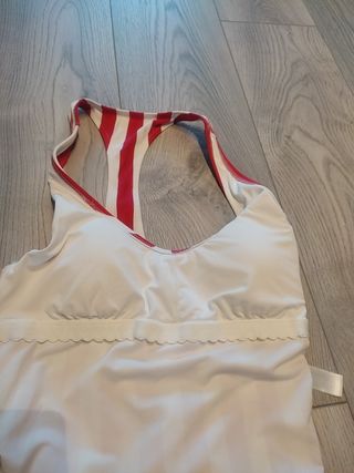 Bañador rayas rojas y blancas - Talla M