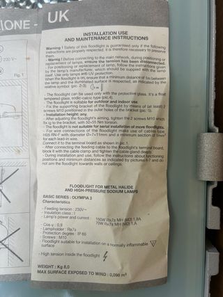 Foco Lanzini Olympia3 70W