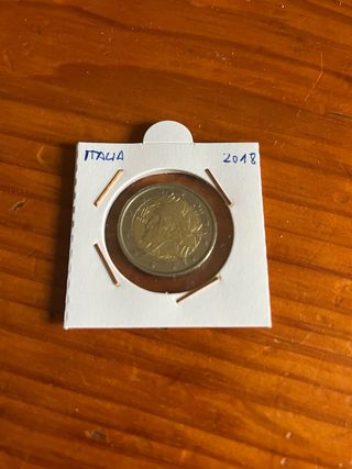 Moneda 2€ Italia 2018