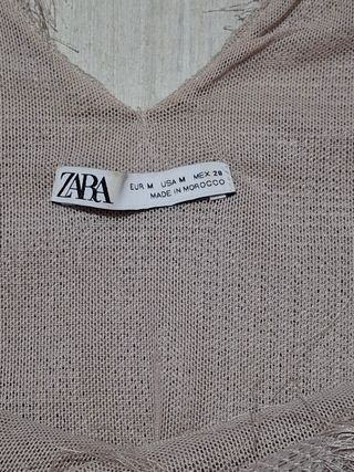 Top flecos Zara