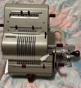 Calculadora mecánica antigua Brunsviga 13 RK/18 RK