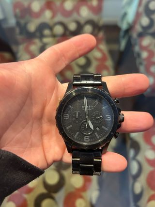 Reloj Fossil negro, muy poco uso.
Escucho ofertas