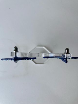 Orecchini Stella Brillantini Blu