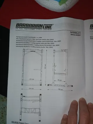 Jaula potencia gimnasio - multifuncional
