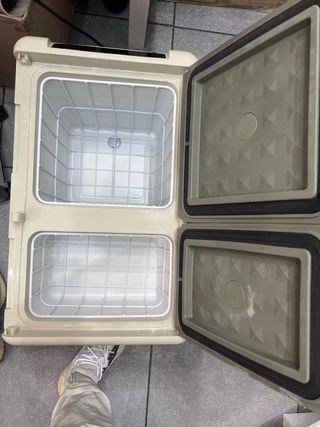 AOBOSI Refrigerador de coche de 12 voltios,