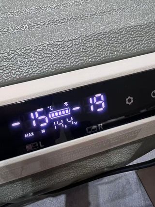 AOBOSI Refrigerador de coche de 12 voltios,