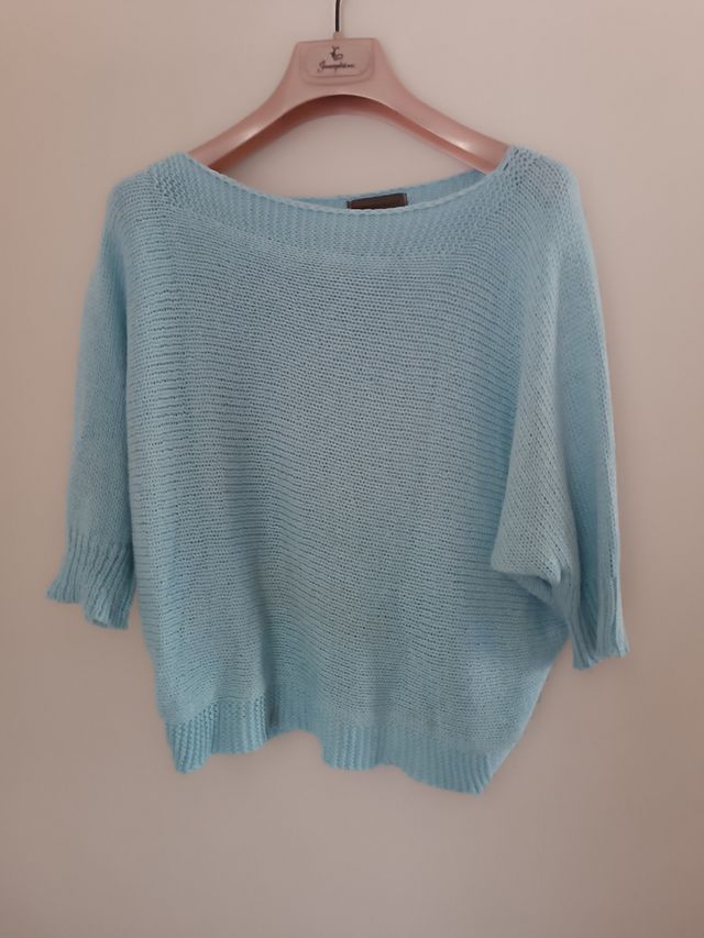 Maglione Fiondotinta azzurro