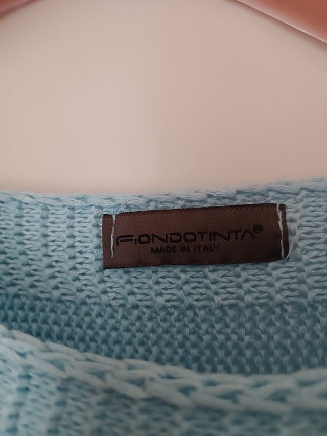 Maglione Fiondotinta azzurro