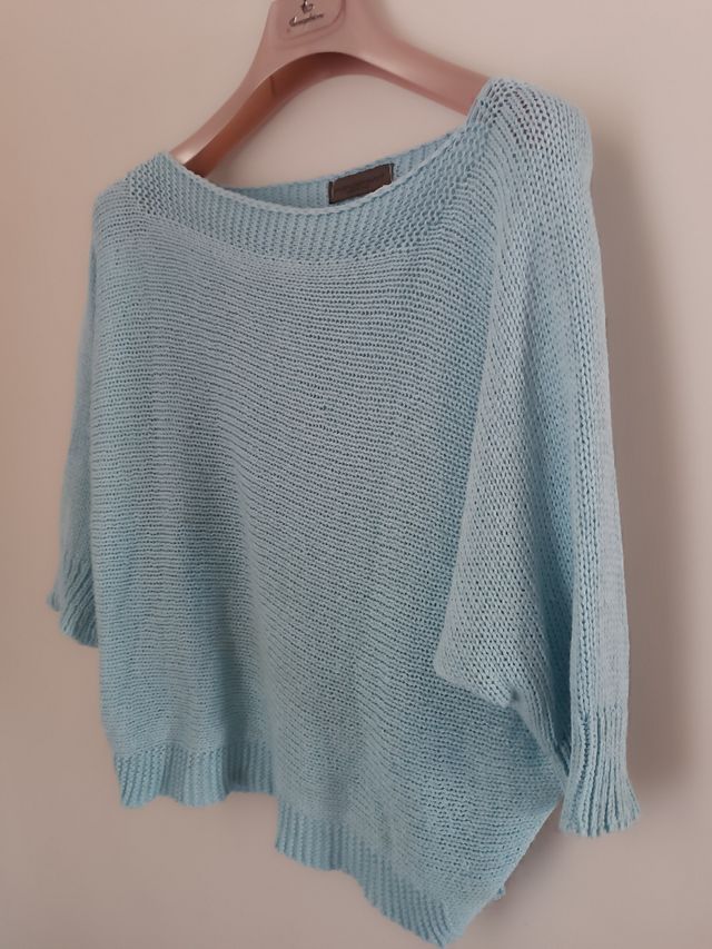 Maglione Fiondotinta azzurro