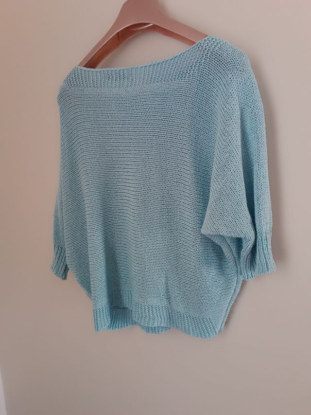 Maglione Fiondotinta azzurro