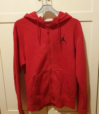 Chaqueta Jordan roja c/cremallera