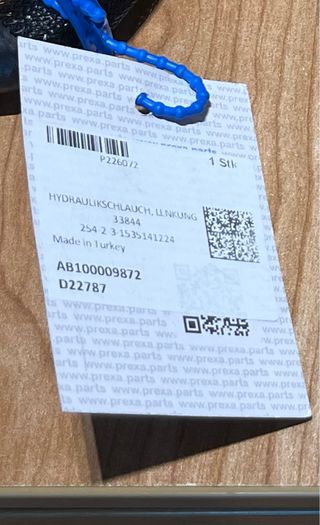 Manguito dirección PREXA BMW 320i E46 nuevo