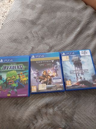 3 Giochi PS4 (PlayStation 4): Destiny, Star Wars, 