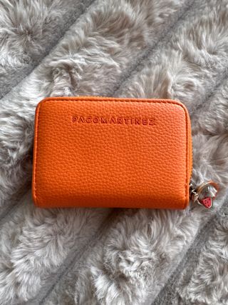 Cartera Paco Martínez naranja