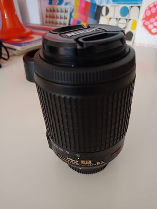 Objetivo Nikon AF-S DX VR Zoom 55-200mm F4-5.6 G
