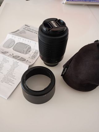 Objetivo Nikon AF-S DX VR Zoom 55-200mm F4-5.6 G