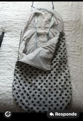 Saco bebé capazo de Tuc -Tuc  y saco para silla