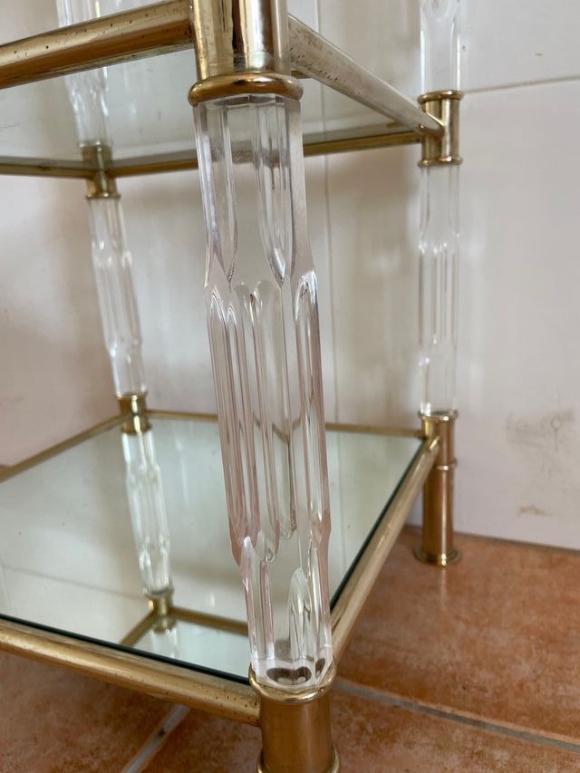 Mesa auxiliar / estantería / mesita decorativa