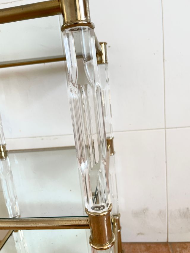 Mesa auxiliar / estantería / mesita decorativa