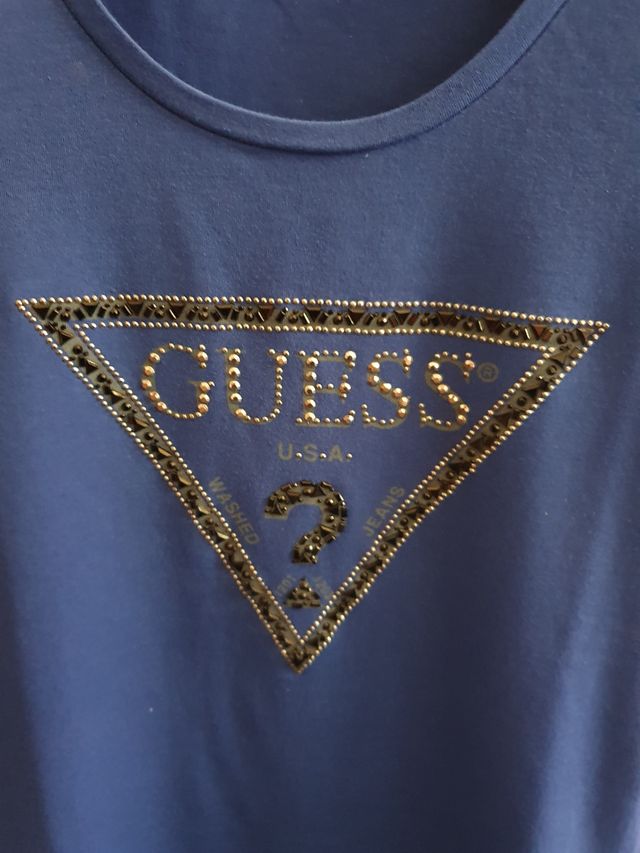 Maglietta Guess elasticizzata