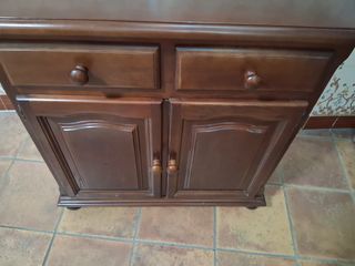 Zapatero madera de pino.