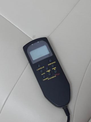 Sillón Relax Masaje Beige - Piel Sintética