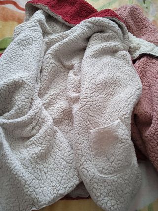 2 Abrigos borreguillo S-M