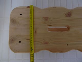 Sgabello legno massello - 37x50cm