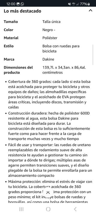 Bolsa Dakine 35L ruedas. Impecable