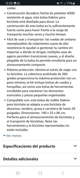 Bolsa Dakine 35L ruedas. Impecable