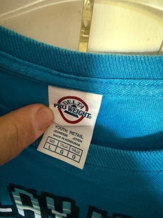 T-Shirt Azzurra Gamer Tg.L 14 Anni