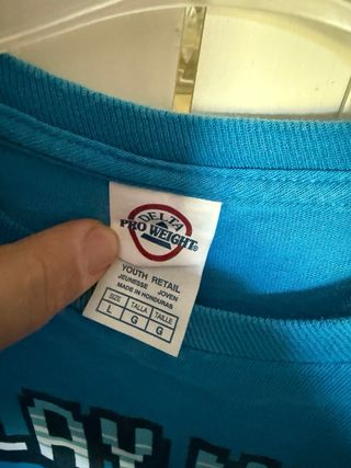 T-Shirt Azzurra Gamer Tg.L 14 Anni