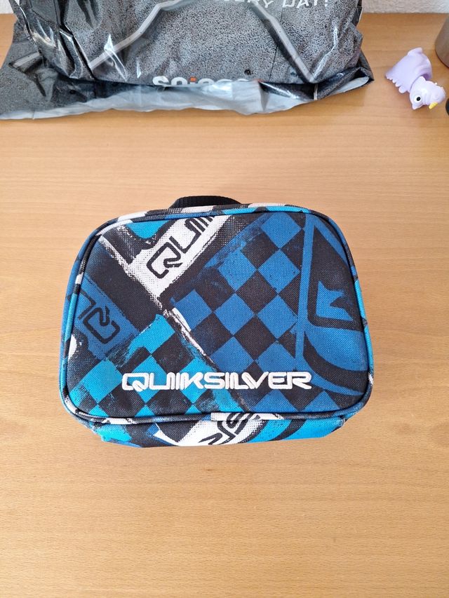 Bolsa aseo Quicksilver - Azul/Negro