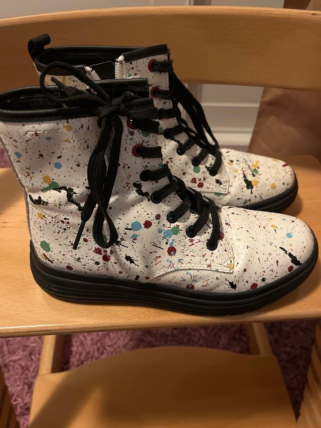 Botas niña multicolor geox