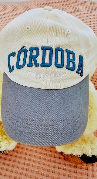 Gorra Córdoba unisex beige/gris