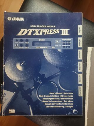 Yamaha DTXpress III - Batería electrónica